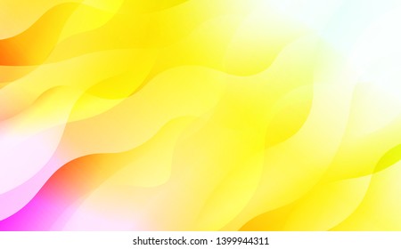 Template Background With Wave Wave Shape. For Design, Presentation, Business. Vector Illustration.