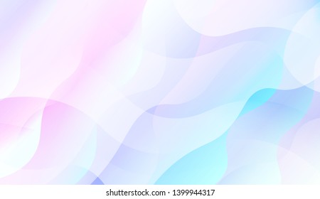 Template Background With Wave Wave Shape. For Design, Presentation, Business. Vector Illustration.