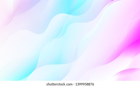 Template Background With Wave Wave Shape. For Design, Presentation, Business. Vector Illustration.