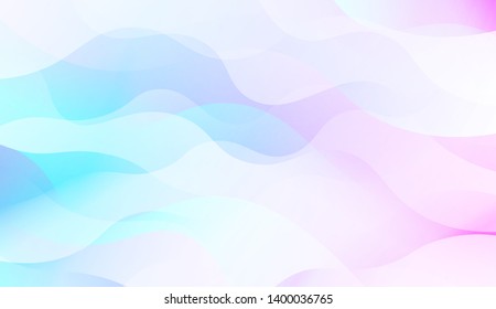 Template Background With Wave Wave Shape. For Design, Presentation, Business. Vector Illustration.
