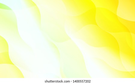 Template Background With Wave Wave Shape. For Design, Presentation, Business. Vector Illustration.