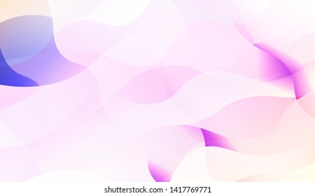 Template Background With Wave Wave Shape. For Design, Presentation, Business. Vector Illustration.