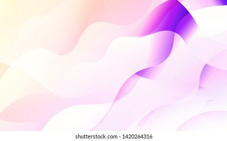 Template Background With Wave Wave Shape. For Design, Presentation, Business. Vector Illustration.