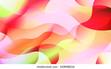 Template Background With Wave Wave Shape. For Design, Presentation, Business. Vector Illustration.