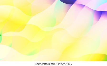 Template Background With Wave Wave Shape. For Design, Presentation, Business. Vector Illustration.