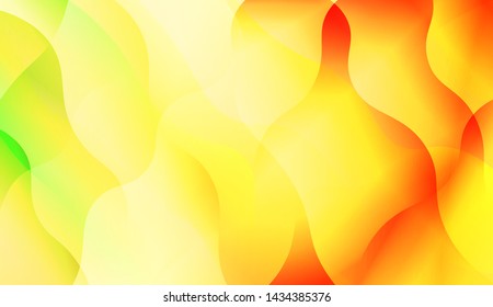 Template Background With Wave Wave Shape. For Design, Presentation, Business. Vector Illustration.