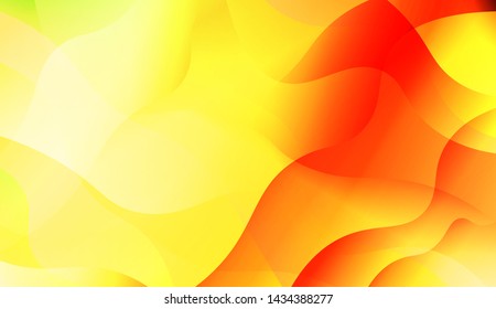 Template Background With Wave Wave Shape. For Design, Presentation, Business. Vector Illustration.