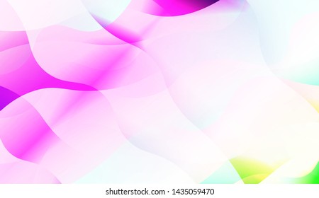 Template Background With Wave Wave Shape. For Design, Presentation, Business. Vector Illustration.