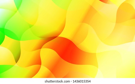 Template Background With Wave Wave Shape. For Design, Presentation, Business. Vector Illustration.