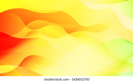 Template Background With Wave Wave Shape. For Design, Presentation, Business. Vector Illustration.