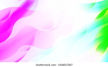 Template Background With Wave Wave Shape. For Design, Presentation, Business. Vector Illustration.