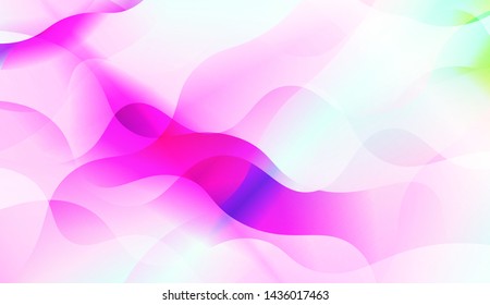 Template Background With Wave Wave Shape. For Design, Presentation, Business. Vector Illustration.