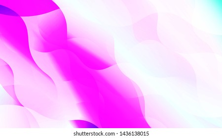 Template Background With Wave Wave Shape. For Design, Presentation, Business. Vector Illustration.