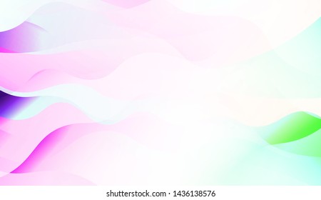 Template Background With Wave Wave Shape. For Design, Presentation, Business. Vector Illustration.