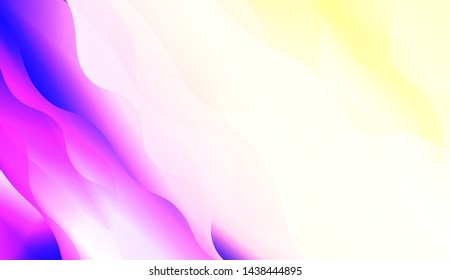 Template Background With Wave Wave Shape. For Design, Presentation, Business. Vector Illustration.