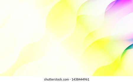 Template Background With Wave Wave Shape. For Design, Presentation, Business. Vector Illustration.