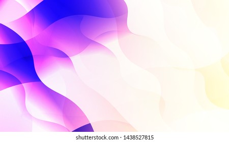 Template Background With Wave Wave Shape. For Design, Presentation, Business. Vector Illustration.
