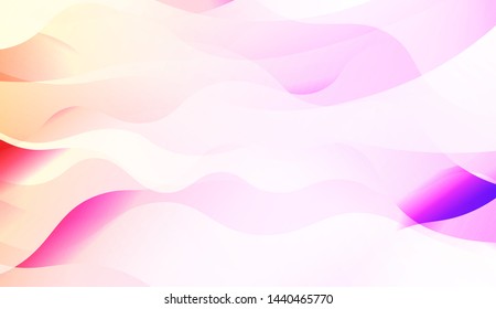 Template Background With Wave Wave Shape. For Design, Presentation, Business. Vector Illustration.