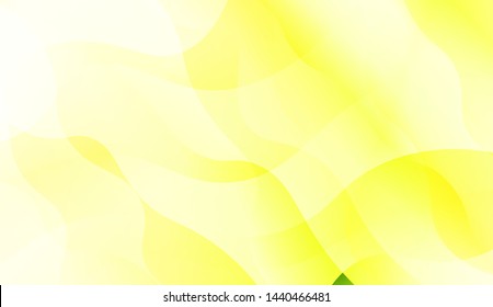 Template Background With Wave Wave Shape. For Design, Presentation, Business. Vector Illustration.