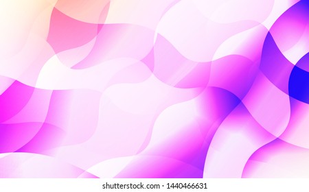 Template Background With Wave Wave Shape. For Design, Presentation, Business. Vector Illustration.