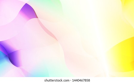 Template Background With Wave Wave Shape. For Design, Presentation, Business. Vector Illustration.