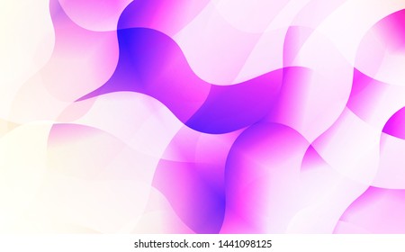 Template Background With Wave Wave Shape. For Design, Presentation, Business. Vector Illustration.