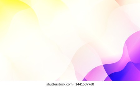 Template Background With Wave Wave Shape. For Design, Presentation, Business. Vector Illustration.