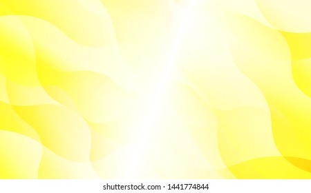 Template Background With Wave Wave Shape. For Design, Presentation, Business. Vector Illustration.