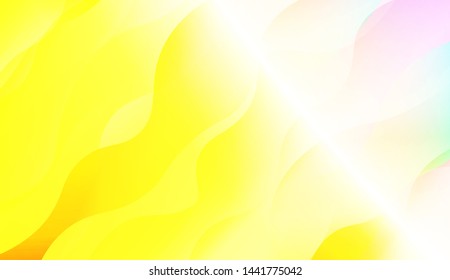 Template Background With Wave Wave Shape. For Design, Presentation, Business. Vector Illustration.
