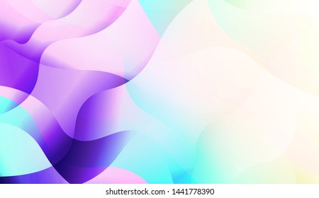 Template Background With Wave Wave Shape. For Design, Presentation, Business. Vector Illustration.