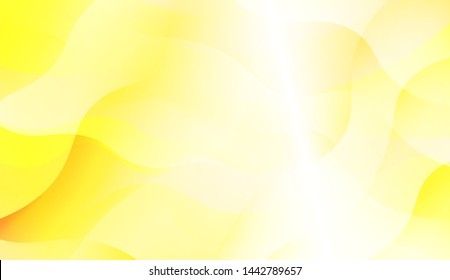 Template Background With Wave Wave Shape. For Design, Presentation, Business. Vector Illustration.