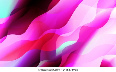 Template Background With Wave Wave Shape. For Design, Presentation, Business. Vector Illustration.