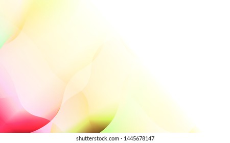 Template Background With Wave Wave Shape. For Design, Presentation, Business. Vector Illustration.