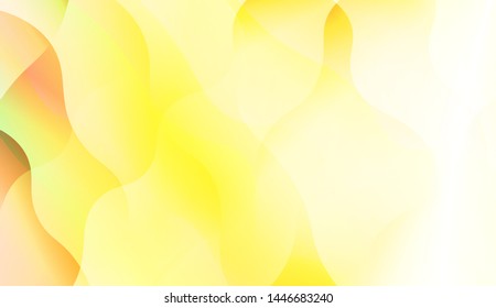 Template Background With Wave Wave Shape. For Design, Presentation, Business. Vector Illustration.