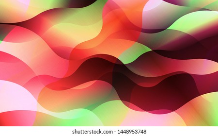 Template Background With Wave Wave Shape. For Design, Presentation, Business. Vector Illustration.
