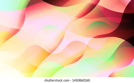 Template Background With Wave Wave Shape. For Design, Presentation, Business. Vector Illustration.