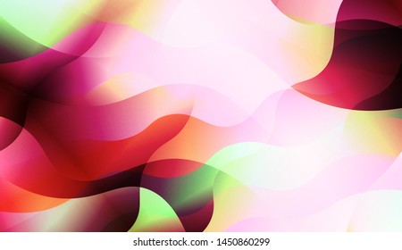 Template Background With Wave Wave Shape. For Design, Presentation, Business. Vector Illustration.