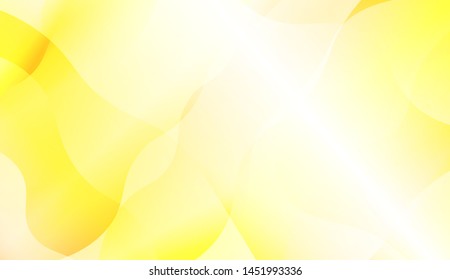 Template Background With Wave Wave Shape. For Design, Presentation, Business. Vector Illustration.