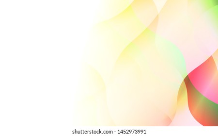 Template Background With Wave Wave Shape. For Design, Presentation, Business. Vector Illustration.