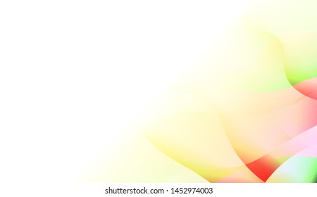 Template Background With Wave Wave Shape. For Design, Presentation, Business. Vector Illustration.