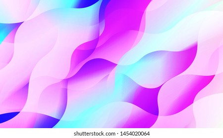 Template Background With Wave Wave Shape. For Design, Presentation, Business. Vector Illustration.