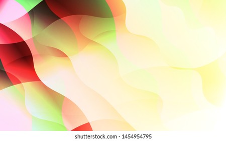 Template Background With Wave Wave Shape. For Design, Presentation, Business. Vector Illustration.