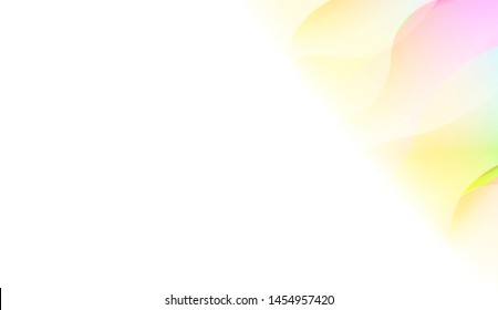 Template Background With Wave Wave Shape. For Design, Presentation, Business. Vector Illustration.