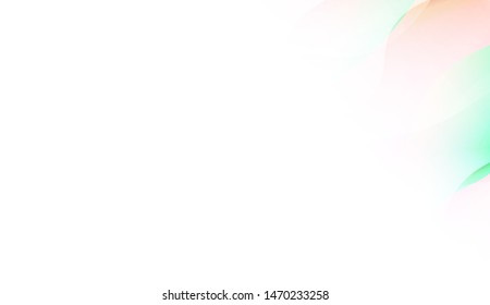 Template Background With Wave Wave Shape. For Design, Presentation, Business. Vector Illustration.