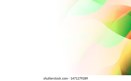 Template Background With Wave Wave Shape. For Design, Presentation, Business. Vector Illustration.