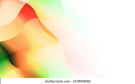 Template Background With Wave Wave Shape. For Design, Presentation, Business. Vector Illustration.