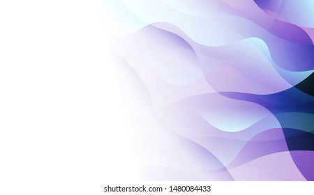 Template Background With Wave Wave Shape. For Design, Presentation, Business. Vector Illustration.