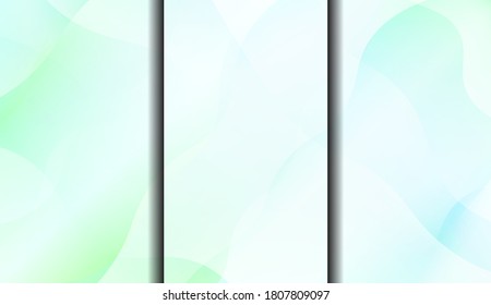 Template Background With Wave Wave Shape. For Design, Presentation, Business. Vector Illustration.