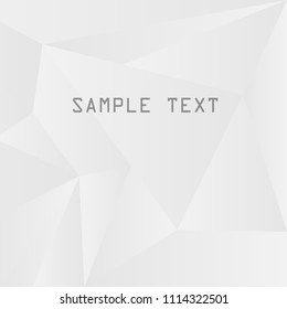 Template Backgrounds, White and Gray Patterns, Abstract Triangle Textures
