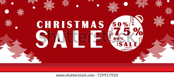 Template Banner Weihnachten Auf Banner Pop Under 7x300 Grosse Stock Vektorgrafik Lizenzfrei